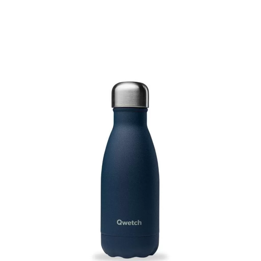 Fashion Qwetch Bouteille isotherme granite e 260ml Bleu