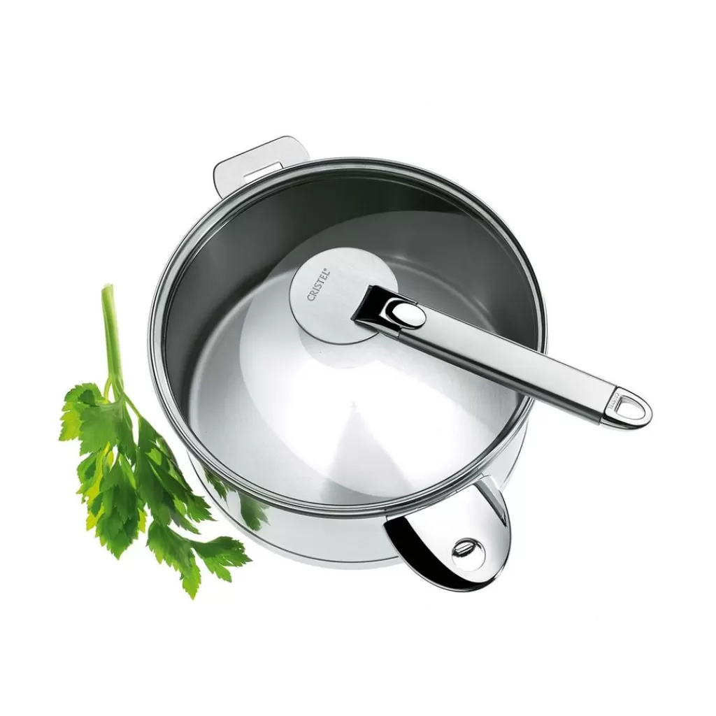Online Cristel Casserole inox Mutine amovible 16cm Argentu00e9