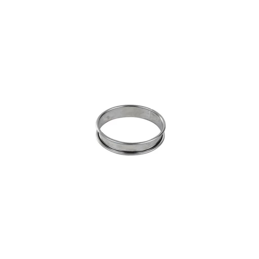 Best Sale Gobel Cercle à tarte inox à bords roulés 9 cm Argentu00e9