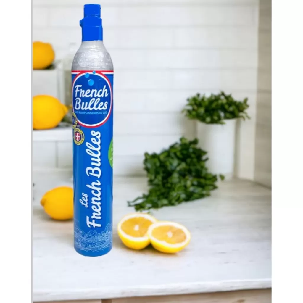 Store French Bulles Cylindre neuf de CO2 425g pour machine à eau gazeuse