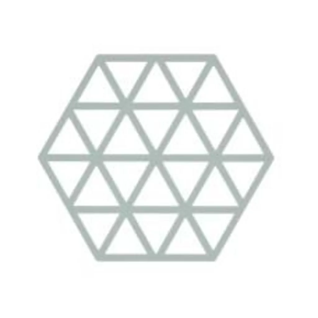 Store Zone Denmark Dessous de plat hexagon clair Bleu