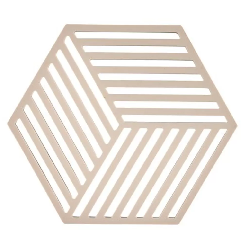 Outlet Zone Denmark Dessous de plat hexagon DÉSERT Gris