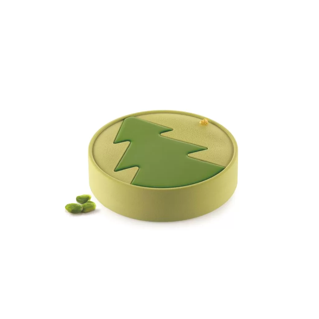 Outlet Silikomart Moule rond sapin en silicone