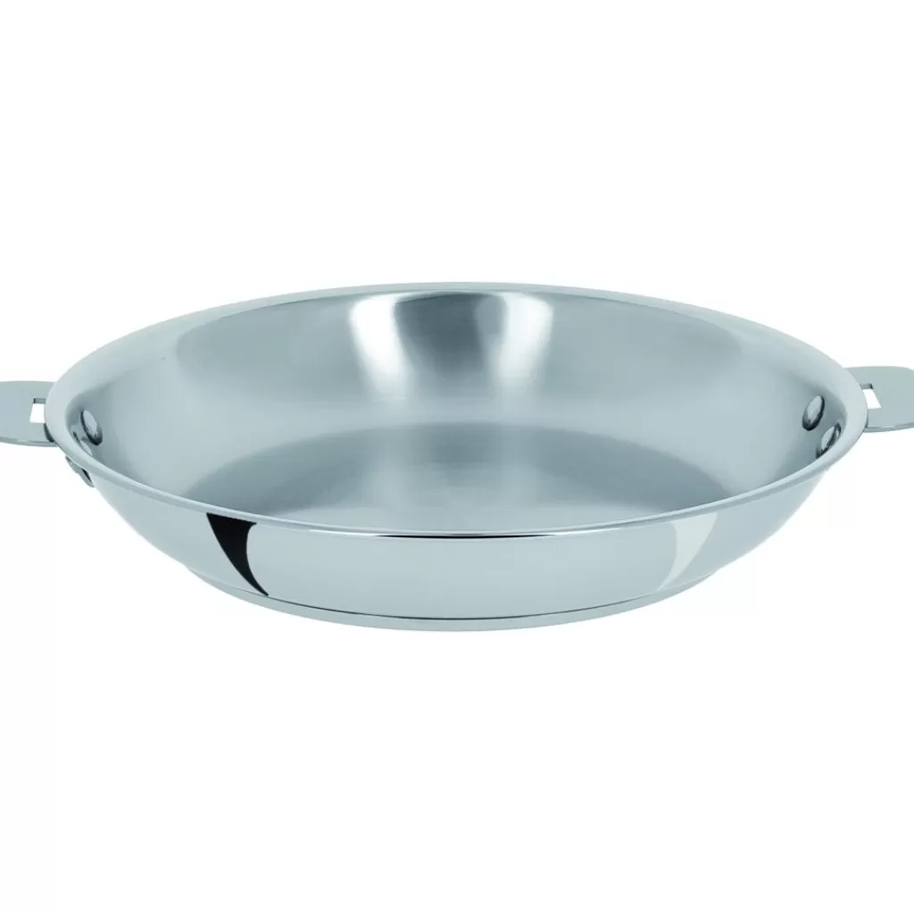Outlet Cristel Poêle inox Casteline amovible 30cm Argentu00e9