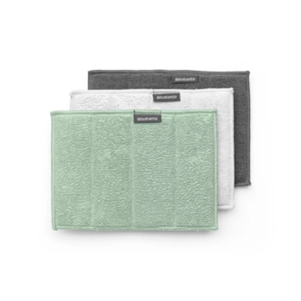 Clearance Brabantia Set de 3 éponges microfibres Multicolore