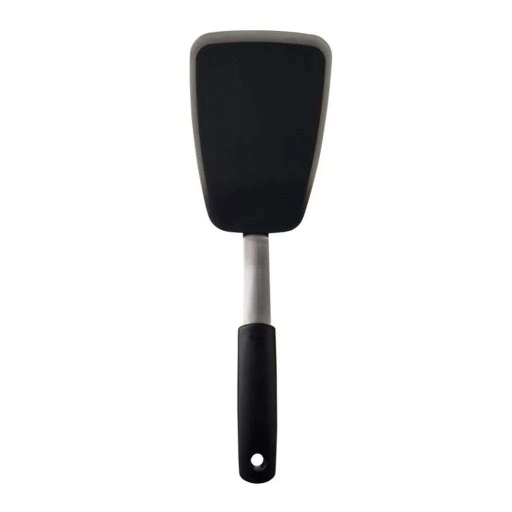 Store Oxo Spatule large flexible en silicone 31cm Noir