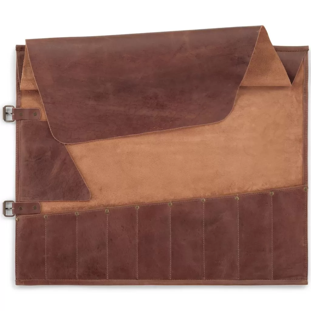 New Witloft Trousse à couteaux 5 places Cognac Marron